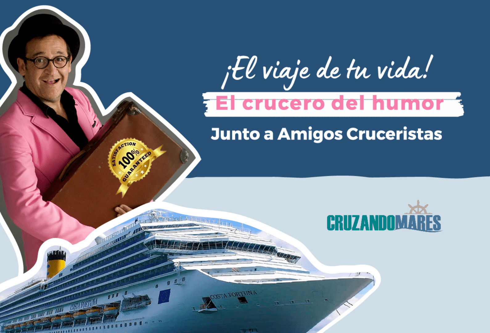 ¡El Viaje de Tu Vida! Subite al Crucero del Humor desde Montevideo