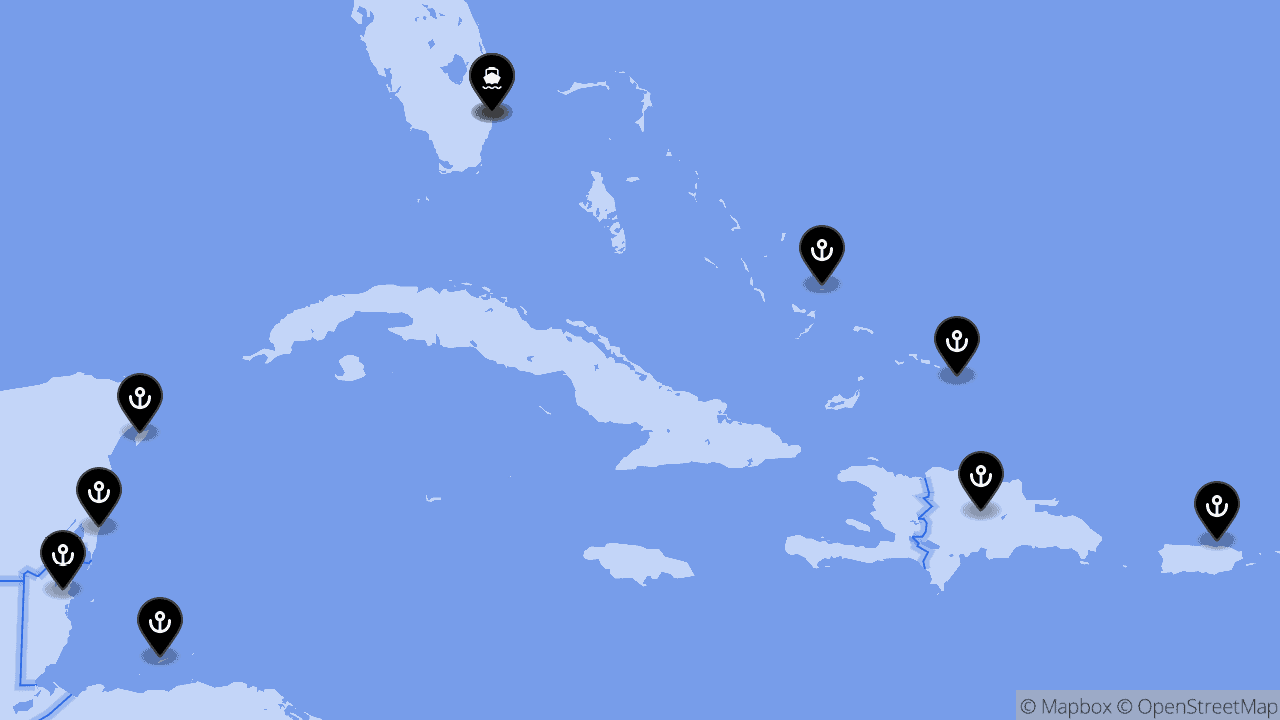 Aventurero Caribe Oriental/Occidental