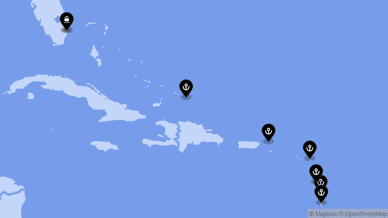 Caribe Oriental con Martinica