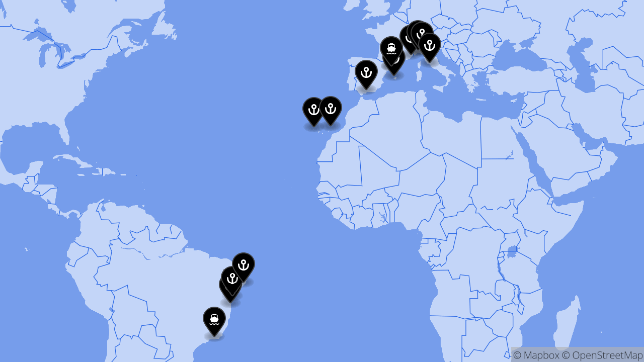 MSC Grand Voyages from Rio de Janeiro