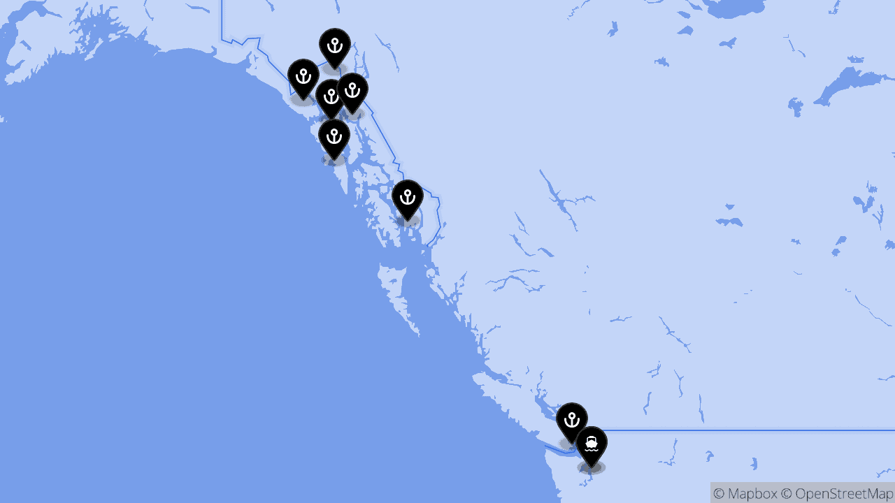Alaska: Glacier Bay, Skagway & Juneau desde Seattle